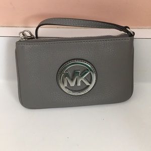 Leather Michael Kors Wristlet